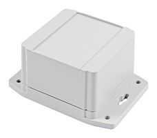HAMMOND 1555EF42GY Plastic Enclosure, Flanged Lid, Small, ABS, 62 mm, 90 mm, 90 mm, IP68