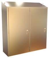 HAMMOND 2STFSD747524SS Metal Enclosure, Free Stand, Disconnect, 304 Stainless Steel, 1.88 m, 1.9 m, 613 mm, IP66