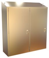 HAMMOND 2STFSD747524S16 Metal Enclosure, Free Stand, Disconnect, 316 Stainless Steel, 1.88 m, 1.9 m, 613 mm, IP66