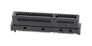 AMPHENOL COMMUNICATIONS SOLUTIONS ME1019610101011 Card Edge Connector, Dual Side, 1.57 mm, 196 Contacts, Surface Mount, Straight