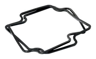 HAMMOND 1554BGASKET Replacement Gasket, Silicone, IP66, 2.46" L x 2.46" W, 2 Pack, 1554 Series