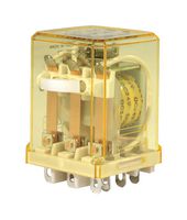 IDEC RR3B-ULCDC24V Power Relay, 3PDT, 24 VDC, 10 A, RR Series, Socket, Non Latching