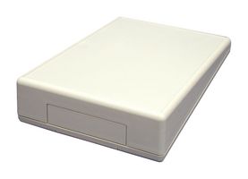 HAMMOND 1599KTLGYBAT Plastic Enclosure, Sloping, Multipurpose, ABS, 46 mm, 140 mm, 220 mm