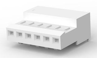 TE CONNECTIVITY - AMP 3-641191-6 IDC Connector, IDC Receptacle, Female, 2.54 mm, 1 Row, 6 Contacts, Cable Mount