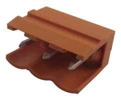 WEIDMULLER 1517360000 Pin Header, Wire-to-Board, 5.08 mm, 1 Rows, 3 Contacts, Through Hole, SL 5.08 Series