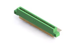 EDAC 342-070-558-212 Card Edge Connector, Dual Side, 1.57 mm, 70 Contacts, Through Hole Mount, Right Angle