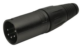 CLIFF ELECTRONIC COMPONENTS FC6161 Conector XLR, 5 Contactos, Macho, Montaje de cable, Metal