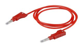 CAL TEST ELECTRONICS CT2147-200-2 Banana Test Lead, 4mm Stackable Banana Plug, Retractable Sleeve