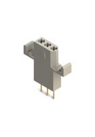 EDAC 556-003-500-102 Connector, Rack & Panel, 556 Series, 3 Contacts, 3.96 mm, Receptacle, Solder Lug, 1 Rows