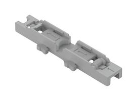 WAGO 221-2531 Accessory, 1 Pos, Grey, Wago 221 Series Inline Splicing Connectors, Mounting Carrier, 221 Series