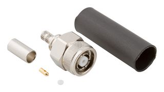 AMPHENOL RF 031-7020 RF / Coaxial Connector, TNC RP Coaxial, Straight Plug, Crimp, 50 ohm, LMR-240, Beryllium Copper