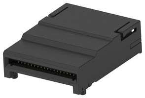 TE CONNECTIVITY 2372133-1 Pluggable I/O Connector, RCPT, QSFP-DD, 76 Contacts, 1 x 1 (Single), Surface Mount