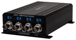 GRAS SOUND & VIBRATION APS 12BB Módulo de Potencia, CCP TEDS, Preamplificadores de Micrófono, 4 Canal, 5V, 0.4mA, 10Hz-200kHz