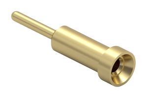 MILL-MAX 0255-0-15-15-30-27-04-0 IC & Component Socket, 1 Contacts, PCB Socket, 0255 Series, Beryllium Copper