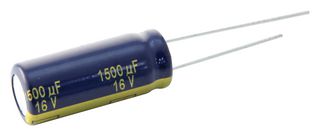 PANASONIC EEUFK1C821L Electrolytic Capacitor, FK Series, 820 µF, 16 V, ± 20%, Radial Leaded, 3000 hours @ 105°C, Polar