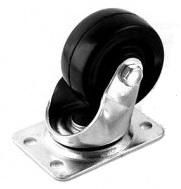 PENN ELCOM 5291 SWIVEL CASTER W/ WHEEL, 50MM, 45.4KG