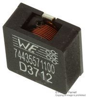 WURTH ELEKTRONIK 74435571100 Inductor de Potencia (SMD), 10 µH, 16.5 A, Apantallado, 18.5 A, Serie WE-HCI