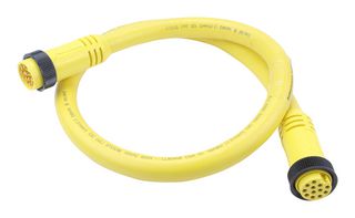 MOLEX 130012-0201 Sensor Cable, Mini-Change Plug, Mini-Change C-Size Receptacle, 12 Positions, 12 m, 39.37 ft