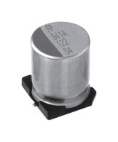 NICHICON RPS1E221MCN1GS Polymer Aluminium Electrolytic Capacitor, 220 µF, 25 V, Lata Radial - SMD, 0.018 ohm