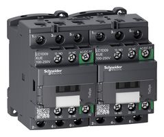 SCHNEIDER ELECTRIC LC2D09KUE Contactor, LC1D, 9 A, Carril DIN, panel, 690 VAC, 3PST-NO, 3 polos, 5.5 kW