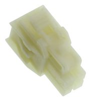 MOLEX 105308-2204 Connector Housing, Natural, w/ TPA, Nano-Fit 105308 Series, Receptacle, 4 Positions, 2.5 mm