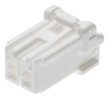 MOLEX 504693-0200 Carcasa de Conector, Natural, Serie CP-3.3 504693, Receptáculo eléctrico, 2 Posiciones, 3.3 mm