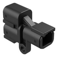AMPHENOL SINE/TUCHEL ATM04-2P-P007 Conector Automotriz, ATM Series, Y Splitter Receptacle, 2 Contactos, Pin de compresión