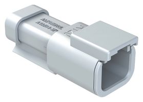 AMPHENOL SINE/TUCHEL ATM04-2P-RA120GY Automotive Connector Housing, A Keyed, ATM Series, Receptacle, 2 Positions