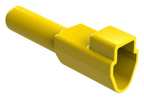 AMPHENOL SINE/TUCHEL AT3S-BT-YW Connector Accessory, Yellow, Boot, Amphenol AT Series AT06-3S Automotive Plug Connectors