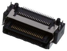 SAMTEC LSHM-120-01-F-RH-A-S-K-TR Mezzanine Connector, High-Speed, Hermaphroditic, 0.5 mm, 2 Rows, 40 Contacts, Surface Mount