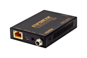 SECO-LARM MVE-AH1E1-42NQ Extender, 4K HDMI over Single CAT5e/CAT6, Plug and Play Operation, 3.3 V, 4K 60Hz, 230' Distance