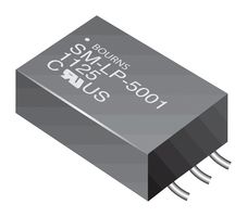 BOURNS SM-LP-5002E Audio Transformer, 0.6, 600 ohm, 600 ohm, 4 kHz, 2 kVrms