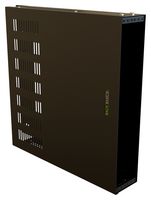 HAMMOND RB-CW2 19" Wall Cabinet, Compact, 2U, Steel, Black, 90 mm, 492 mm, 559 mm