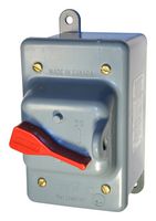HUBBELL WIRING DEVICES HBL13R23 Switch Disconnector, Thermoplastic, 3 Pole, 600 V, 30 A, NEMA 3, NEMA 3R, Screw, Flange Mount