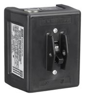 HUBBELL WIRING DEVICES HBL1389 Switch Disconnector, Thermoplastic, 3 Pole, 600 V, 30 A, NEMA 1, Box Terminal, Surface Mount