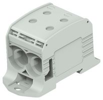ENTRELEC - TE CONNECTIVITY 1SNF526111R0000 Bloque de Terminales de Montaje en Panel, 232 A, 1 kV, 2 polos, 2, Tornillo, 000 AWG
