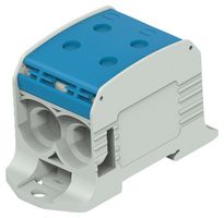ENTRELEC - TE CONNECTIVITY 1SNF526121R0000 Bloque de Terminales de Montaje en Panel, 232 A, 1 kV, 2 polos, 2, Tornillo, 000 AWG