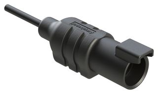 AMPHENOL SINE/TUCHEL ATHD04-1-12P-12G-M5 Ensamble de Cable Circular, Pin, Circular Hembra a Extremo Libre, 1 Posiciones, 16.4 ft, 5 m, Negro