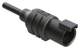 AMPHENOL SINE/TUCHEL ATHD04-1-8P-8G-M4 Circular Cable Assembly, Pin, Circular Receptacle to Free End, 1 Positions, 13.1 ft, 4 m, Black