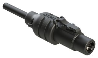 AMPHENOL SINE/TUCHEL ATHD06-1-8S-8G-M10 Circular Cable Assembly, Socket, Circular Plug to Free End, 1 Positions, 32.8 ft, 10 m, Black