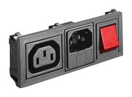 BULGIN LIMITED BZH11/Z0000/11 High Power Connector, Polysnap Series, Plug, Receptacle, 250 VAC, 10 A, Panel Mount