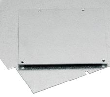 FIBOX MP 25/22 Enclosure Accessory, Back Panel, Galvanized Steel, Fibox CARDMASTER Series Enclosures, 225 mm