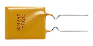 LITTELFUSE RF3398-000 Resettable Fuse, PPTC, PolySwitch RUSBF Series, 16 VDC, 2.5 A, 5 A, 40 s, Rectangular