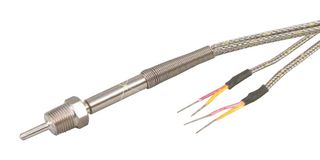 OMEGA TC-K-1/8NPT-U-72 Thermocouple, K, 0 °C, 650 °C, Stainless Steel, 72 ", 1.83 m