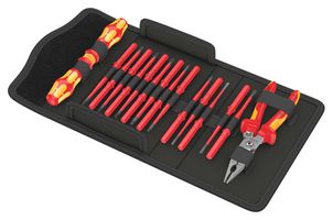 WERA 05136027001 Tool Kit, 817 HLDR, Blades Kk 65 Is Pz/S, Kk 67 I/Is Torx, Kk 60 I, 13 96 200 Plier & K70 Strips