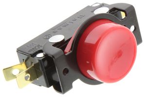 C&K COMPONENTS ASKHC2BB4AC Microswitch, Snap Action, Button, SPDT, Quick Connect, 15 A