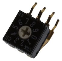 C&K COMPONENTS CD10RM0AB DIP / SIP Switch, 10 Circuits, Rotary, Through Hole, 20 V