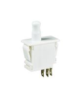 C&K COMPONENTS DS1D6BQ3 Microswitch, Snap Action, Push-Pull Plunger, SPDT, Quick Connect, 10 A