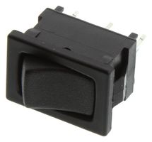 C&K COMPONENTS D508J12S205QA Interruptor (Switch) de Balancín, No Iluminado, SPDT, (Encendido)-Nada-Encendido, Negro