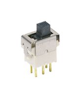 C&K COMPONENTS ES02MCBE Slide Switch, Sealed, SPST, Off-None-On, Through Hole, ES Series, 20 V